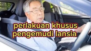 usia 70 tahun + boleh mengemudi mobil asal ..