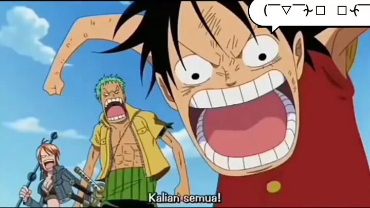 KELUCUAN ONE PIECE KEKONYOLAN LUFFY DAN KAWAN-KAWAN🙈