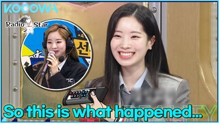 What hilarious thing happened to TWICE's Dahyun at the ISAC...😆😆l Radio Star Ep 782 [ENG SUB]