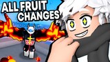 Update 17 Part 3 Changes EVERY DEVIL FRUIT!? In Blox Fruits (Roblox)