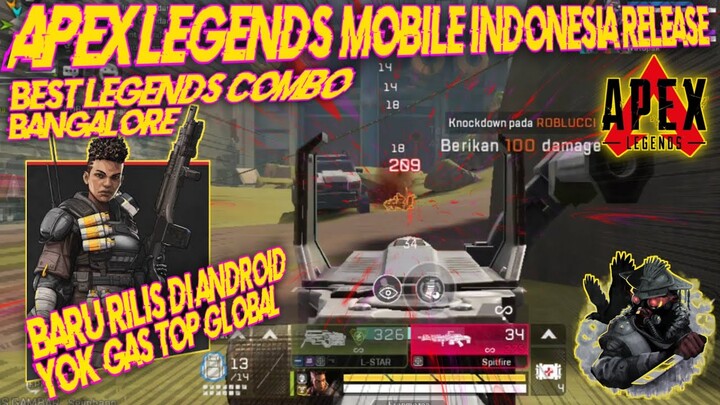 NEWS!! APEX LEGENDS MOBILE VERSION RELEASE DI PLAY STORE UNTUK HANDPHONE ANDROID/IOS | GAMEPLAY