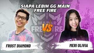 Frost Diamond vs Meri Olivia: Frost Kembali Ditantang Gamer Cewek! | Mabar Free Fire Match 37 #short