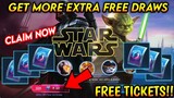GET MORE FREE GALACTIC TICKET (CLAIM NOW) | DRAW MLBB X STARWARS EVENT - MOBILE LEGENDS