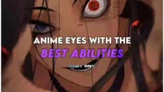 Anime Eyes With the Best Abilities