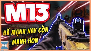 CALL OF DUTY MOBILE VN | QUÁI VẬT M13 ĐÃ MẠNH LẠI CÒN ĐƯỢC BUFF | Zieng Gaming