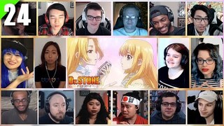 Dr. Stone Season 1 Episode 24 Reaction Mashup | ドクターストーン