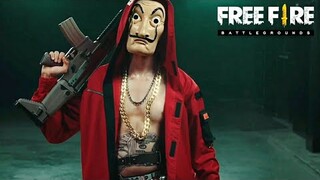 Money Heist Bundles Cosplay - FFxLCDP || Free Fire