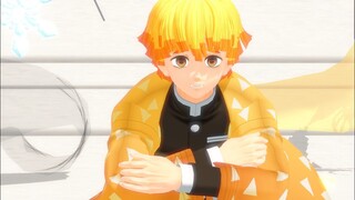 【鬼滅のMMD】☆おじゃま虫☆【我妻善逸・竈門禰豆子】