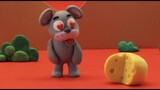 Baby mouse Stop motion cartoon for children - BabyClay