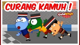 LOMBA GERAK JALAN TUJUH BELASAN ! Kartun lucu Culoboyo