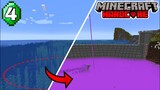 Tôi Xây Dựng Hồ Màu Hồng Trong Minecraft Hardcore