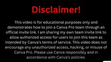 canva pro team invite link february 2025
