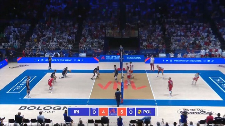 MEN'S VNL2022 IRAN VS POLAND QUARTER FINALS