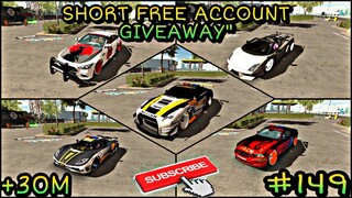 || Short Free Account Giveaway#149 || Rare Design + Glitch || Car Parking Multiplayer 4.8.2