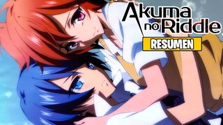 🌟Akuma No Riddle [Resumen] | Anime Yuri