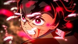 Tanjiro vs Rui | Demon Slayer