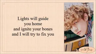 BTS - Fix You (Coldplay Cover) Lyrics