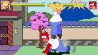 AN Mugen Request #1882: Homer Simpson VS Homer Simpson