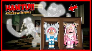 ATUN & MOMON MENEMUKAN RAHASIA RUMAH RAINBOW FRIEND JAM 3 MALAM !! ADA HANTU !! Feat @MOOMOO  Roblox