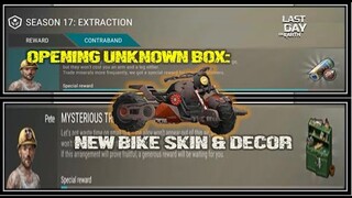 SEASON 17 NEW BIKE SKIN & DECOR (UNKNOWN BOX) - Last Day On Earth: Survival