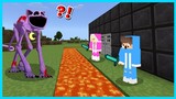 MIPAN & ZUZUZU BUAT RUMAH AMAN VS CATNAP POPPY PLAYTIME DI MINECRAFT! KUAT BANGET