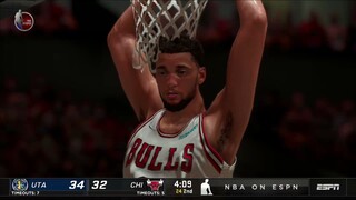 Utah Jazz vs Chicago Bulls I Full Game Highlights I October 29, 2021 I Regular Season I NBA2k 2021