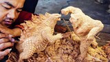 [DIY] Sangat Keren! Ukiran Kayu Godzilla vs Kong