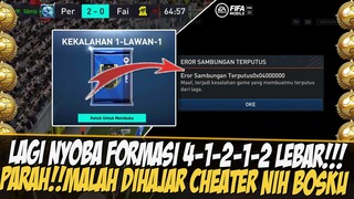 BARU NYOBA FORMASI BANG VENOM! MALAH KENA CHEATER NIH GAN | FIFA MOBILE 23 | FIFA MOBILE INDONESIA