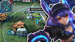 EPIC MOMENT LAYLA OVERPOWER DI MOBILE LEGENDS 😱