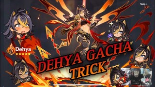 How to easily get Dehya || Genshin Impact Gacha Trick