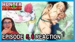 HISOKA VS GON & LEORIO! Hunter x Hunter Episode 5, 6 Reaction