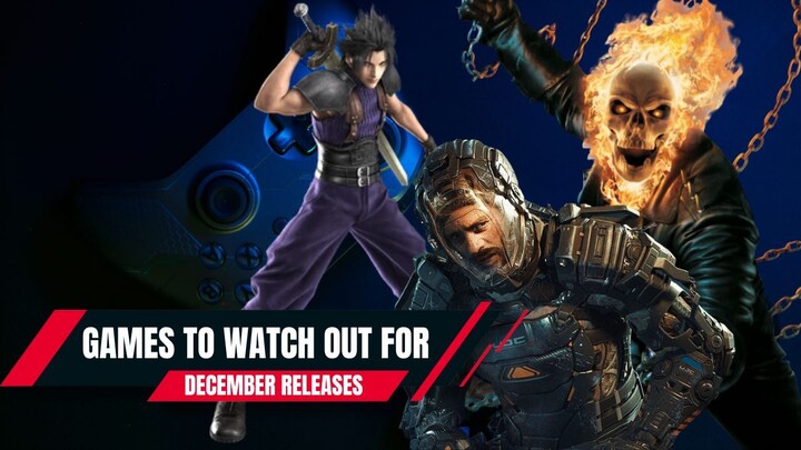 December Game Releases to Watch Out For