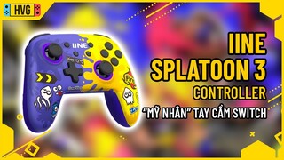 Trên tay tay cầm IINE phiên bản đặc biệt Splatoon 3