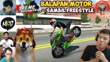 Reaksi Gamer Balapan Motor Ugal - Ugalan Sambil Freestyle, AUTO DIKERJAR" POLISI | Xtreme Motorbikes