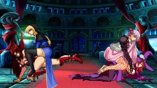 MUGEN KOF：Matou Sakura Team VS Schlussel Pre Team