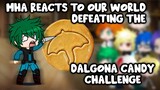 MHA/BNHA Reacts to Our World "Dalgona Challenge" (squid game) || Gacha club ||