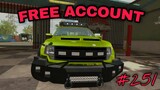 free account #251 with paid body kits car parking multiplayer v4.8.4 giveaway