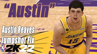 Austin Reaves Jumpshot Fix NBA2K22