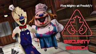 Ice Scream 6 With Five Nights At Freddy's: Security Breach Atmosphere | Edited