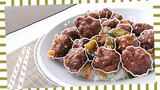 [Food]How to make delectable sautéed pork balls with brown sauce