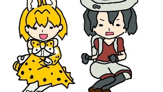 【手描き】「星の子ポロン」と「けものフレンズ」で男女