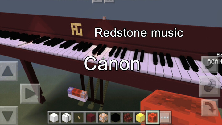 [Âm nhạc]Diễn tấu bài hát <Canon> trong MineCraft