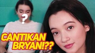 Bryan ngikutin MAKE UP ROUTINE Megan