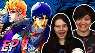 Jojo's Bizarre Adventure Episode 1 REACTION & REVIEW!!