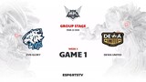 DEWA United vs EVOS Glory GAME 1 MPL ID S13 | EVOS VS DEWA