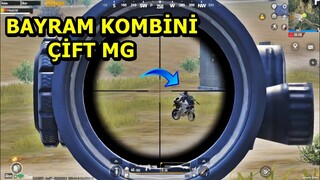 BAYRAM KOMBİNİ ÇİFT MG ! İYİ BAYRAMLAR BATUR GAME SOLO SQUAD PUBG MOBİLE