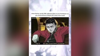 AttackOnTitan aotseason4 therumbling eren aotep80 aotmeme fmab anime animememe