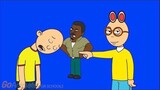 Arthur Gets Caillou Expelled/Grounded BIG TIME