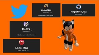 Shoutout to my Twitter Friends on their Youtube 😃