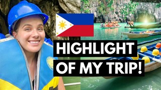 EXPLORING AN UNDERGROUND RIVER (New 7th Wonder of Nature) | Puerto Princesa, Philippines